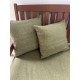3ft Clearance Bench Set with Side Pillows - Green with Patchwork Pillows