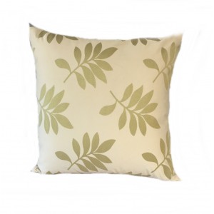 Green Leaf Scatter Cushion - 45cm x 45cm