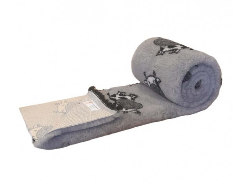 PnH Veterinary Bedding - NON SLIP - By The Roll - Grey Cows