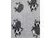 PnH Veterinary Bedding - NON SLIP - By The Roll - Grey Cows