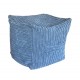Cube Beanbag - Plush Jumbo Cord - Grey
