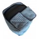 Cube Beanbag - Plush Jumbo Cord - Grey