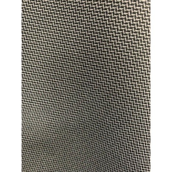 Garden Bench Cushion with Optional Sets - Grey Herringbone