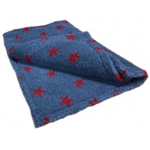 Deluxe Sherpa Fleece Lap Blanket - DOUBLE LAYERED - Grey with Red Stars Deluxe Sherpa Fleece Lap Blanket - DOUBLE LAYERED - Grey with Red Stars