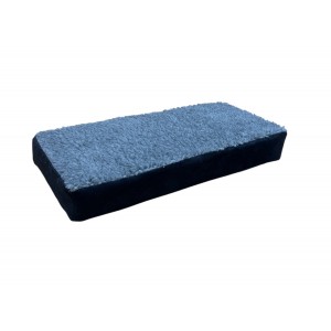 Cat Window Bed -  Grey/Black Sherpa