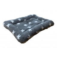 Padded Pad - Grey with White Stars