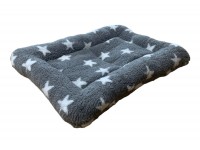 Padded Pad - Grey with White Stars
