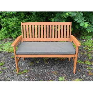 Garden Bench Cushion with Optional Sets - WATER & UV RESISTANT - KHAKI