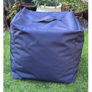 Garden Cube Beanbag - Midnight Blue