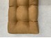 Blown Fibre Garden Bench Cushion - Mustard