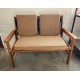 3ft Clearance Bench Cushion Set with Back Pads - Mustard Brown 