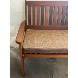 3ft Clearance Bench Cushion - Mustard Brown