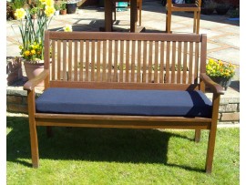 Garden Bench Cushion - Navy Blue