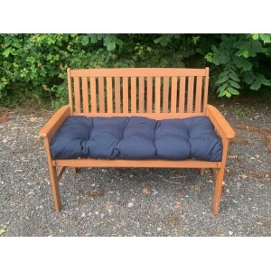 Blown Fibre Garden Bench Cushion - Navy Blue Blown Fibre Garden Bench Cushion - Navy Blue