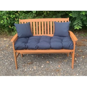 Blown Fibre Garden Bench Cushion - Navy Blue Blown Fibre Garden Bench Cushion - Navy Blue