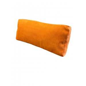 Head Rest - Faux Suede - Autumn Orange