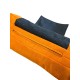 Head Rest - Faux Suede - Autumn Orange