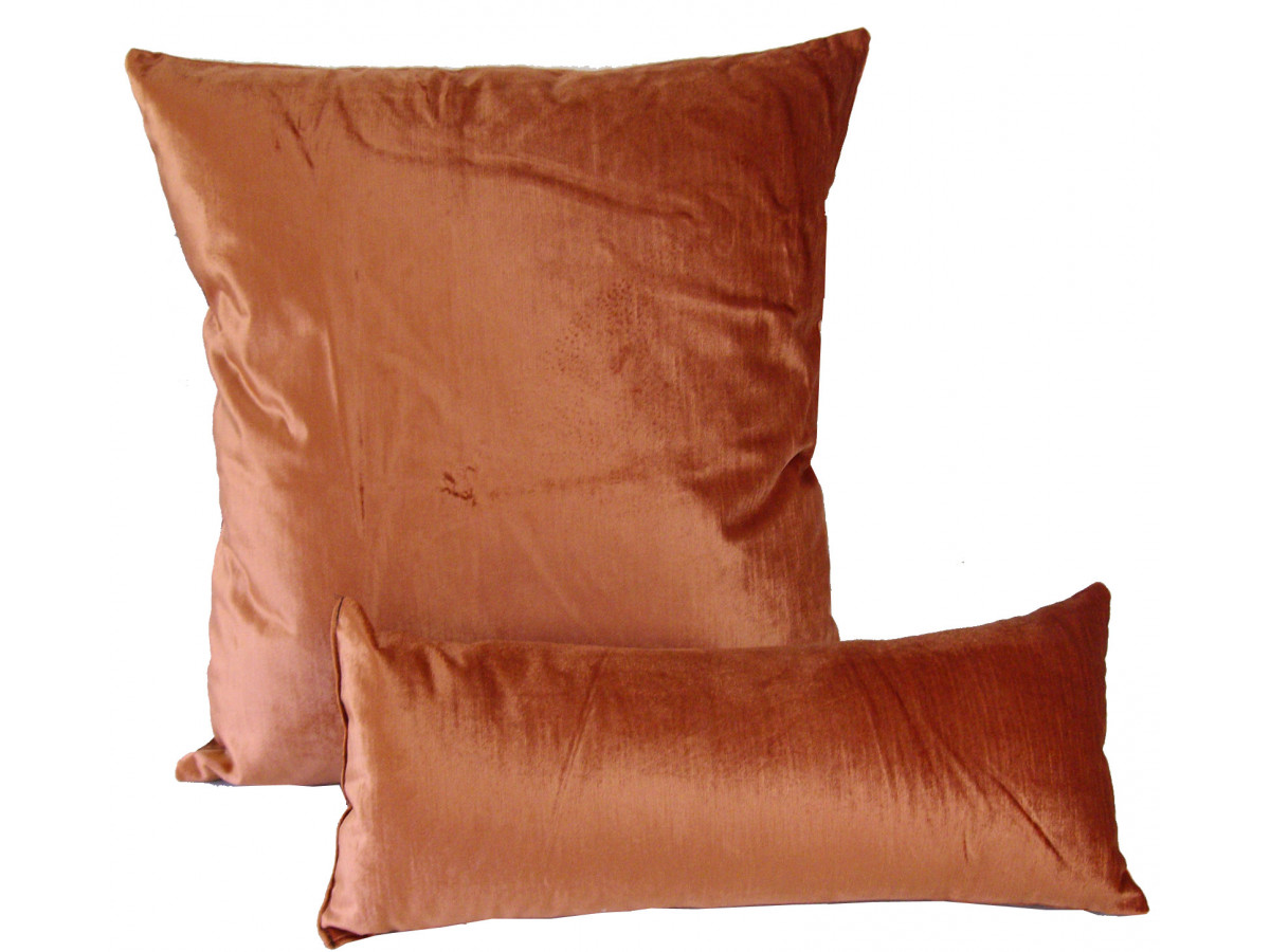 Orange Velour Cushion & Bolster Set Pet N Home