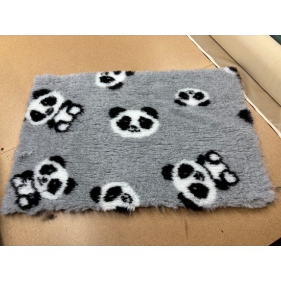 Clearance PnH Veterinary Bedding - NON SLIP - Grey Panda - 75cm x 50cm