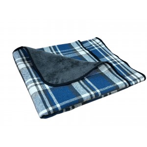 Teddy Fleece Blanket - Airforce