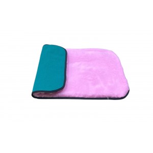Green Backed Vet Bedding - BINDED - Blossom Pink Green Backed Vet Bedding - BINDED - Blossom Pink