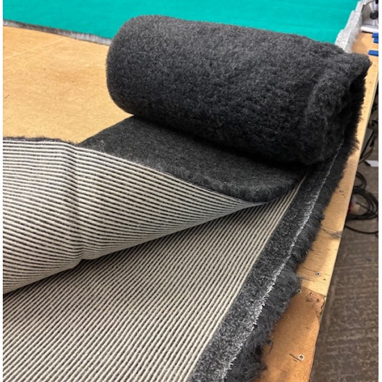 Clearance PnH Veterinary Bedding - NON SLIP - Plain Charcoal - 180cm x 75cm