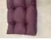 Blown Fibre Garden Bench Cushion - Purple