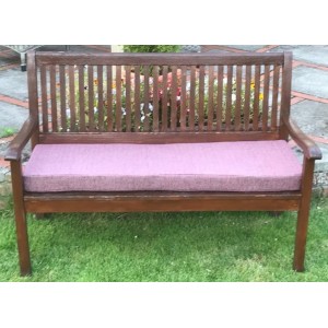 4ft Clearance Bench Cushion - Purple Fleckled