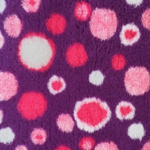 Clearance PnH Veterinary Bedding - NON SLIP - Purple / Pink Circles - 152cm x 44cm