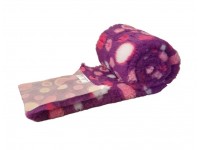  a PnH Veterinary Bedding ® NON SLIP - Purple with Pink Circles
