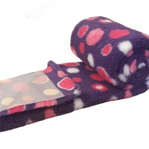 Clearance PnH Veterinary Bedding - NON SLIP - Purple / Pink Circles - 152cm x 44cm