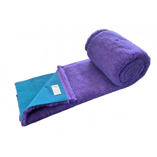 PnH Veterinary Bedding - Purple - Traditional Green Backed 