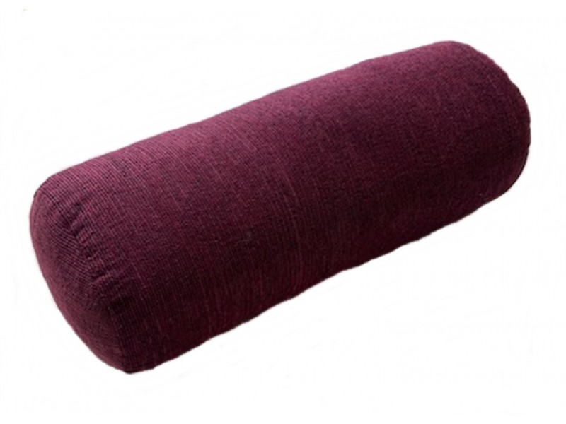 Round Bolster Cushion - Purple