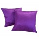 Large Cushion - 65cm x 65cm - Aubergine Faux Suede