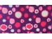 Car Seat Protector - Purple with Pink Circles
