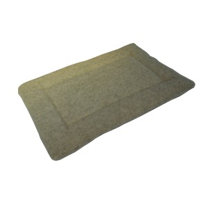 Sherpa Fleece Quilted Dog Pad - Cashmere Cream