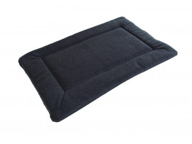 Polar Fleece Quilted Dog Pad - Grey