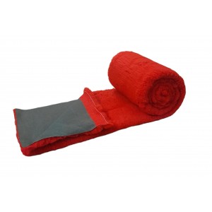 PnH Veterinary Bedding - Red - Traditional Green Backed 