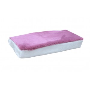 Cat Window Bed - Soft Plush Fur - Rose Pink