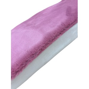 Cat Window Bed - Soft Plush Fur - Rose Pink