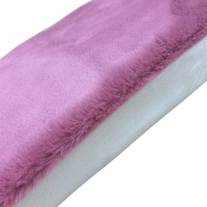 Cat Window Bed - Soft Plush Fur - Rose Pink