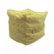 Cube Beanbag - Rutland Fabric - Mustard