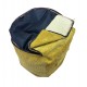 Cube Beanbag - Rutland Fabric - Mustard