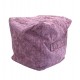 Cube Beanbag - Rutland Fabric - Rose