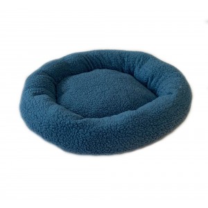 Donut Snuggle Bed - Anti Anxiety Calming Dog Bed - Harbour Blue Donut Snuggle Bed - Anti Anxiety Calming Dog Bed - Harbour Blue