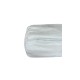Round Bolster Cushion - Faux Suede - Cream