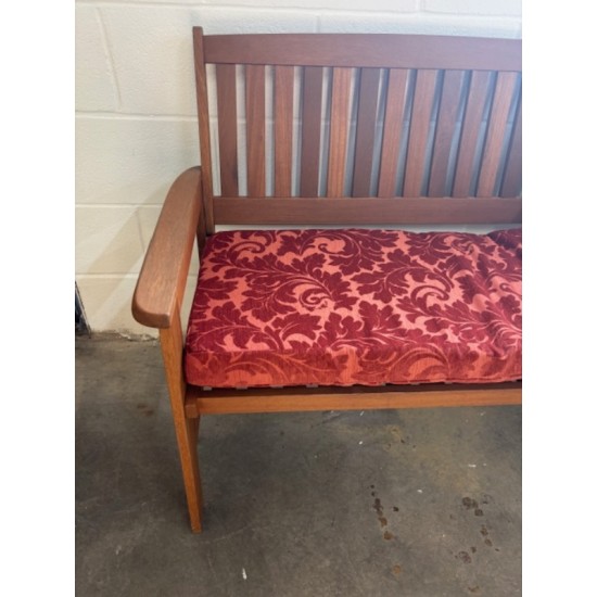 3ft Clearance Bench Cushion - Terracotta Embossed