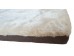 Luxury Faux Fur Orthopaedic Dog Bed - Cream Fox