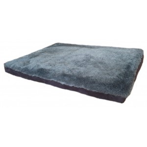 Luxury Faux Fur Orthopaedic Dog Bed - Grey Luxury Faux Fur Orthopaedic Dog Bed - Grey