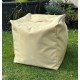 Garden Cube Beanbag - Vanilla Cream